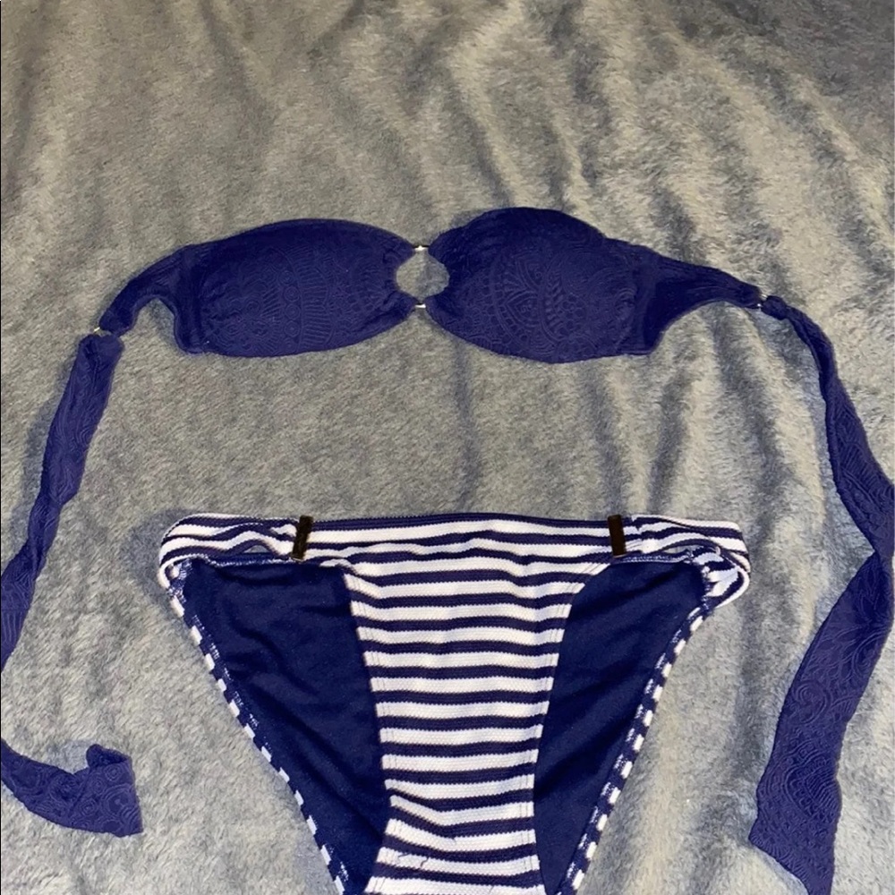 Navy blue bikini